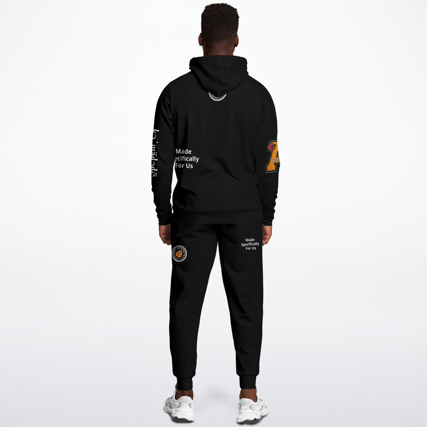 Fashion Hoodie & Jogger - AOP ARTIFACTS ROSES