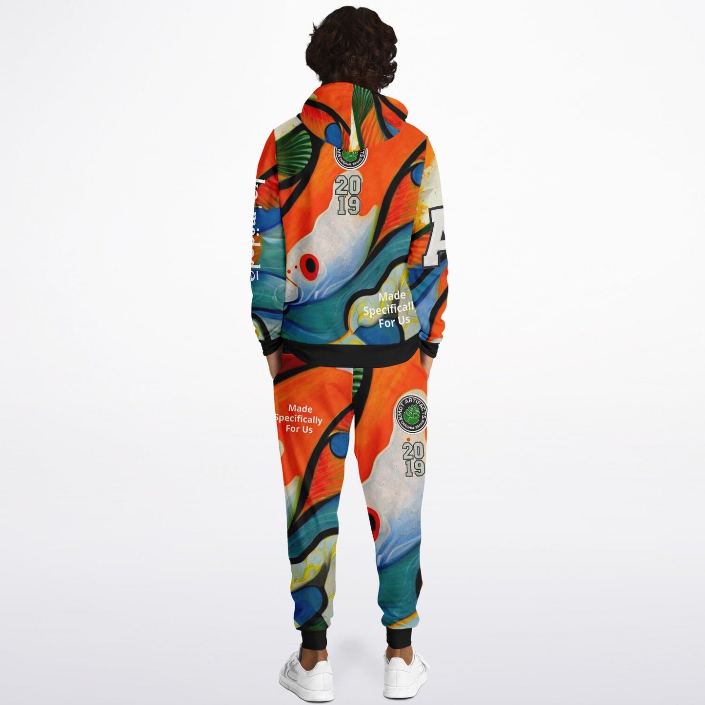 KOI Fish joint Fashion Hoodie & Jogger - AOP