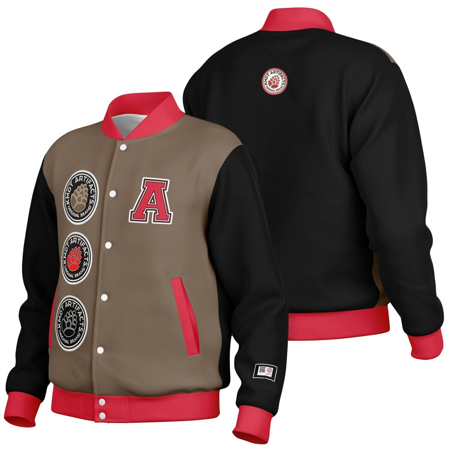 Artifacts Baseball Jacket - AOP