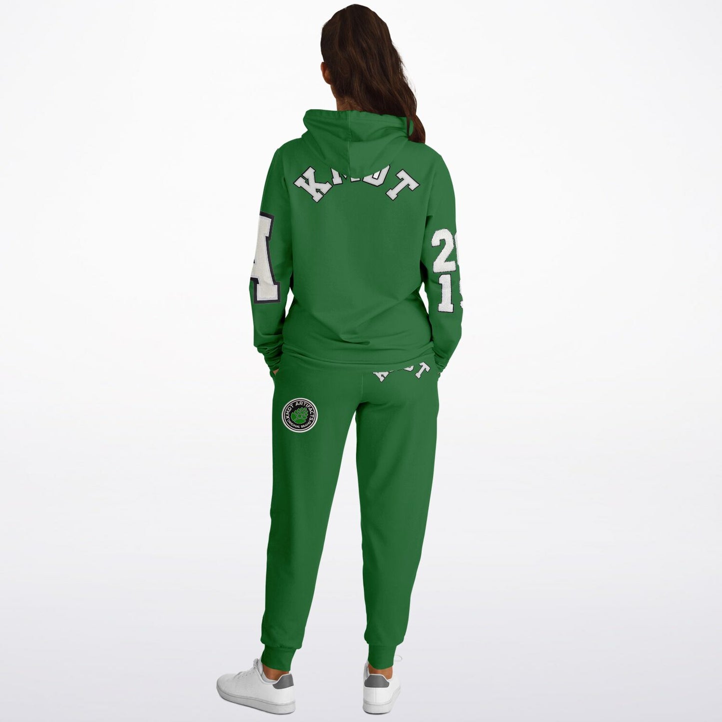 2019 Collection Green Fashion Hoodie & Jogger - AOP