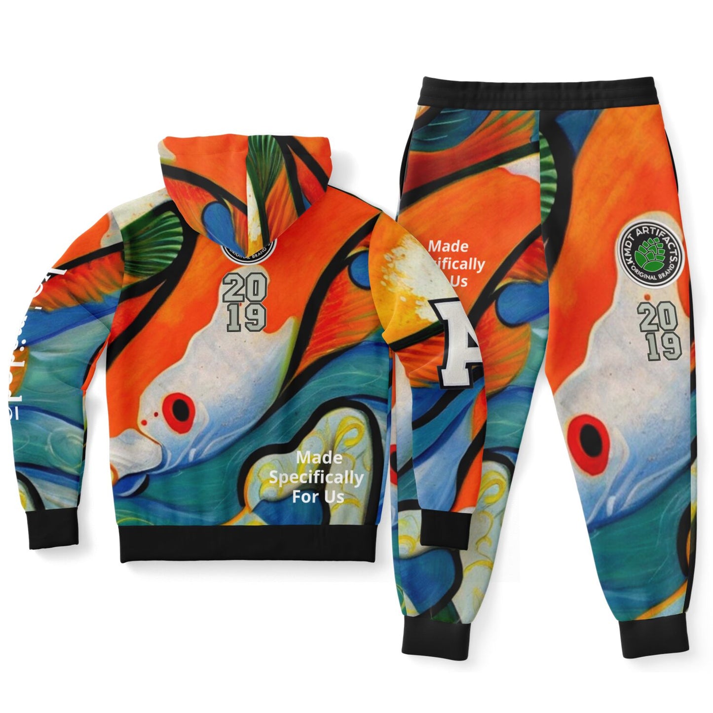 KOI Fish joint Fashion Hoodie & Jogger - AOP