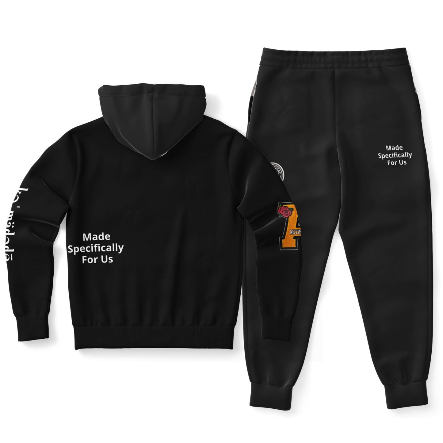 Fashion Hoodie & Jogger - AOP ARTIFACTS ROSES