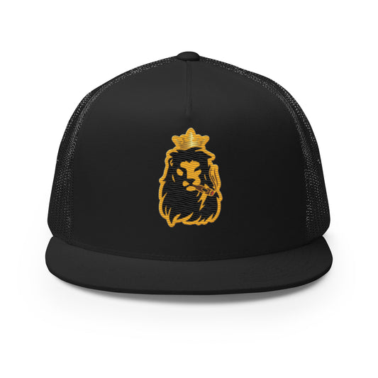 Smoking Lion Trucker Cap