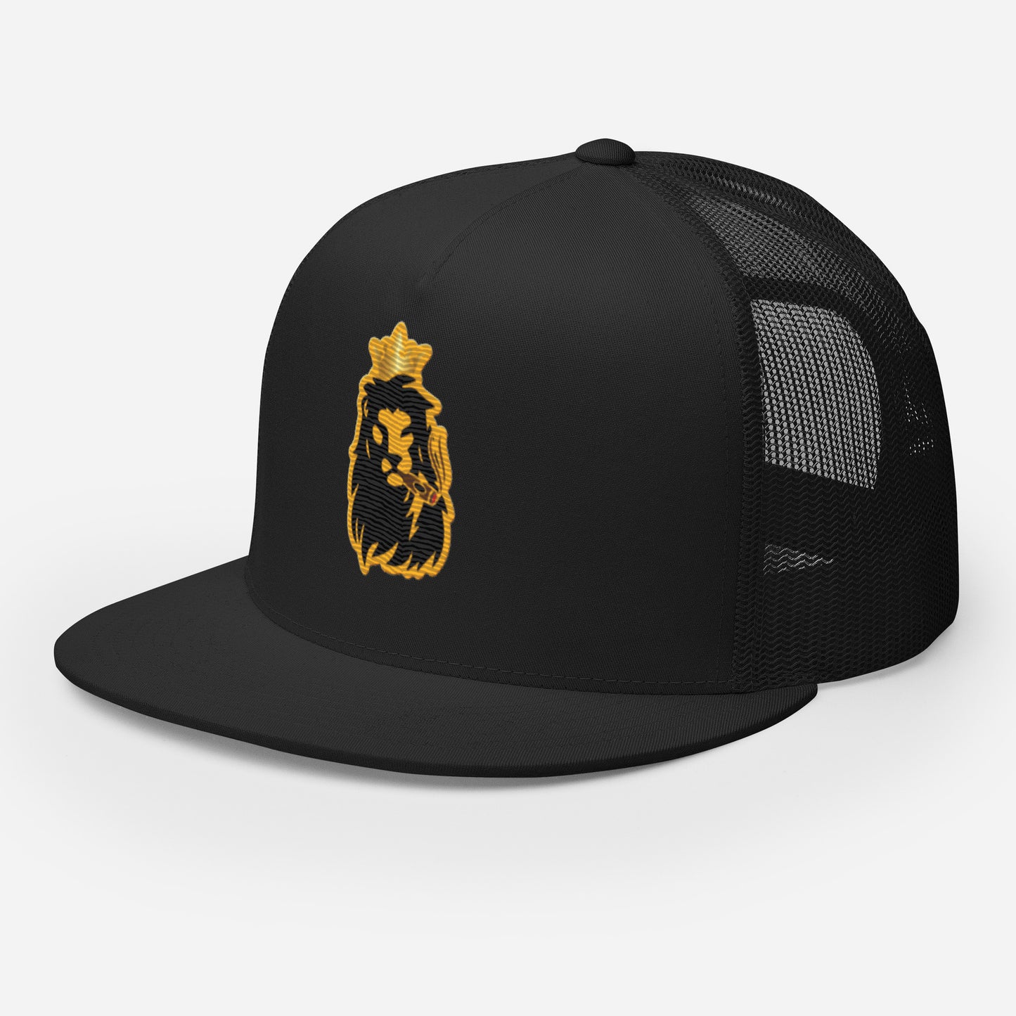 Smoking Lion Trucker Cap