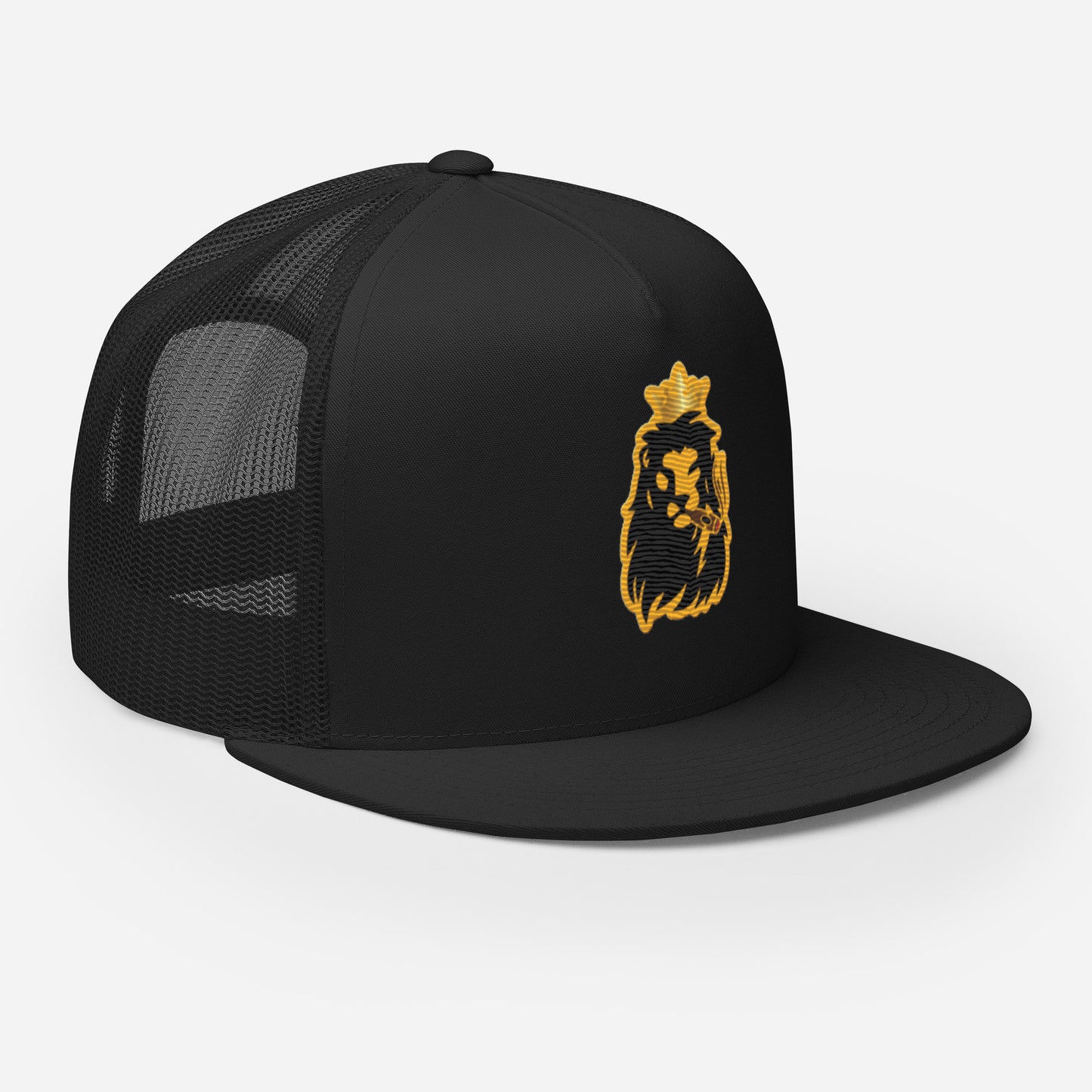 Smoking Lion Trucker Cap