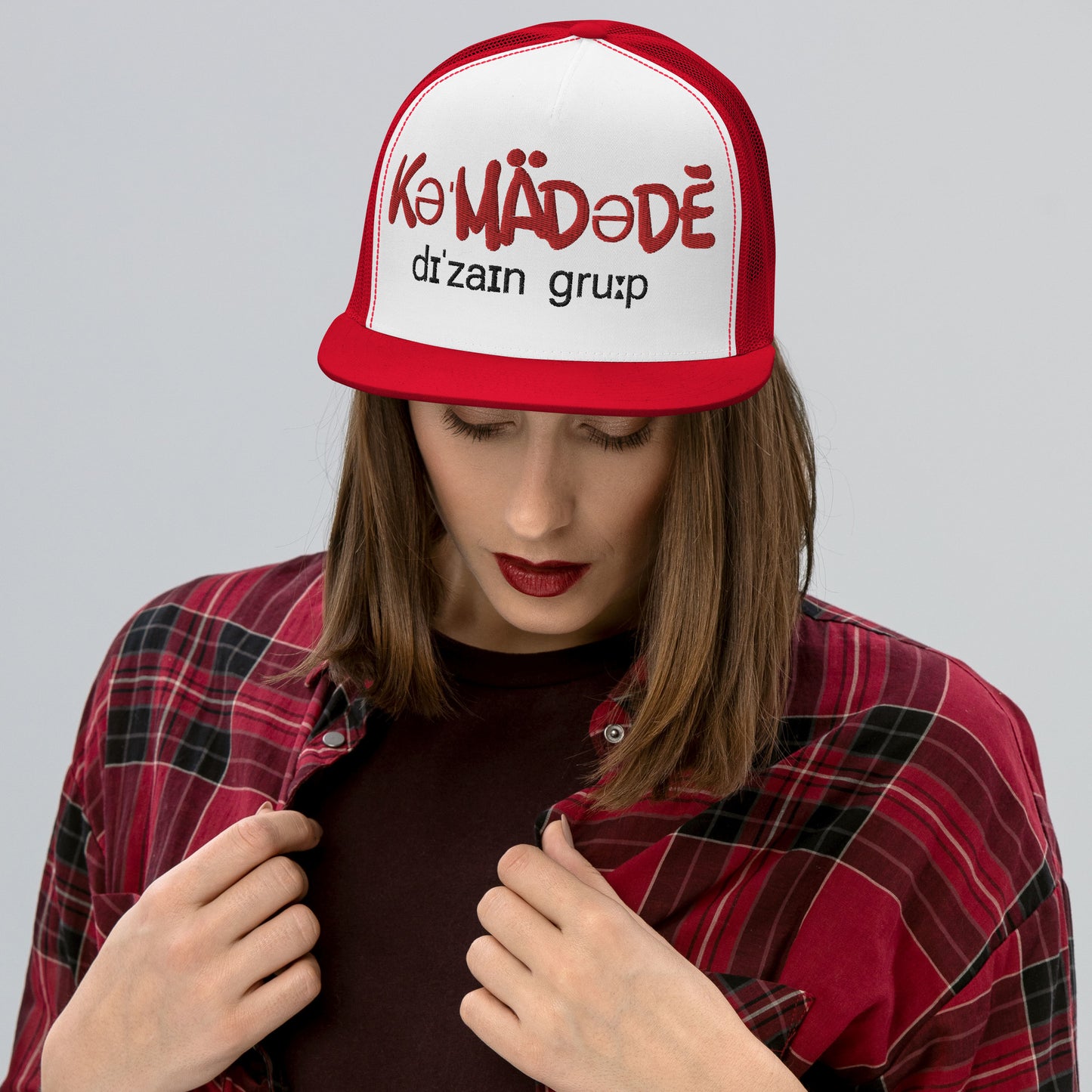 DG Red Cone Trucker Cap