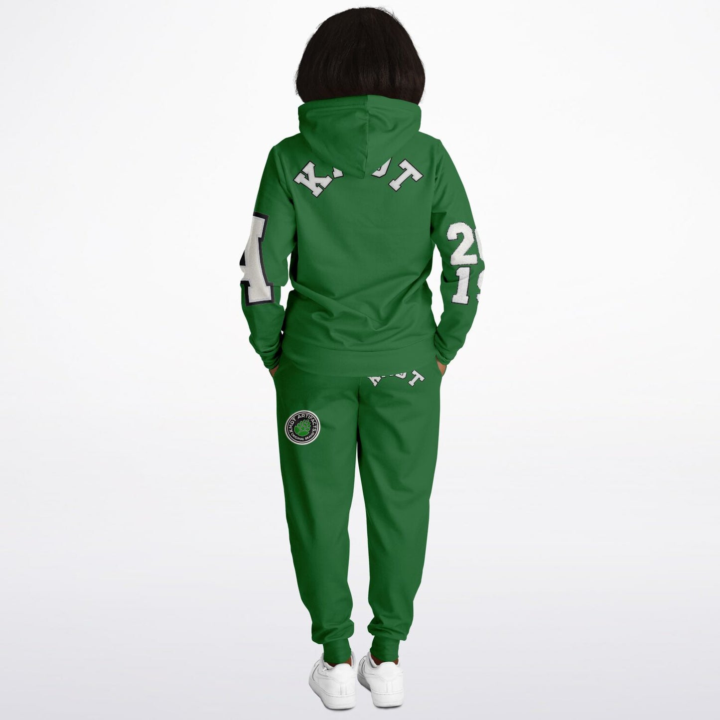 2019 Collection Green Fashion Hoodie & Jogger - AOP