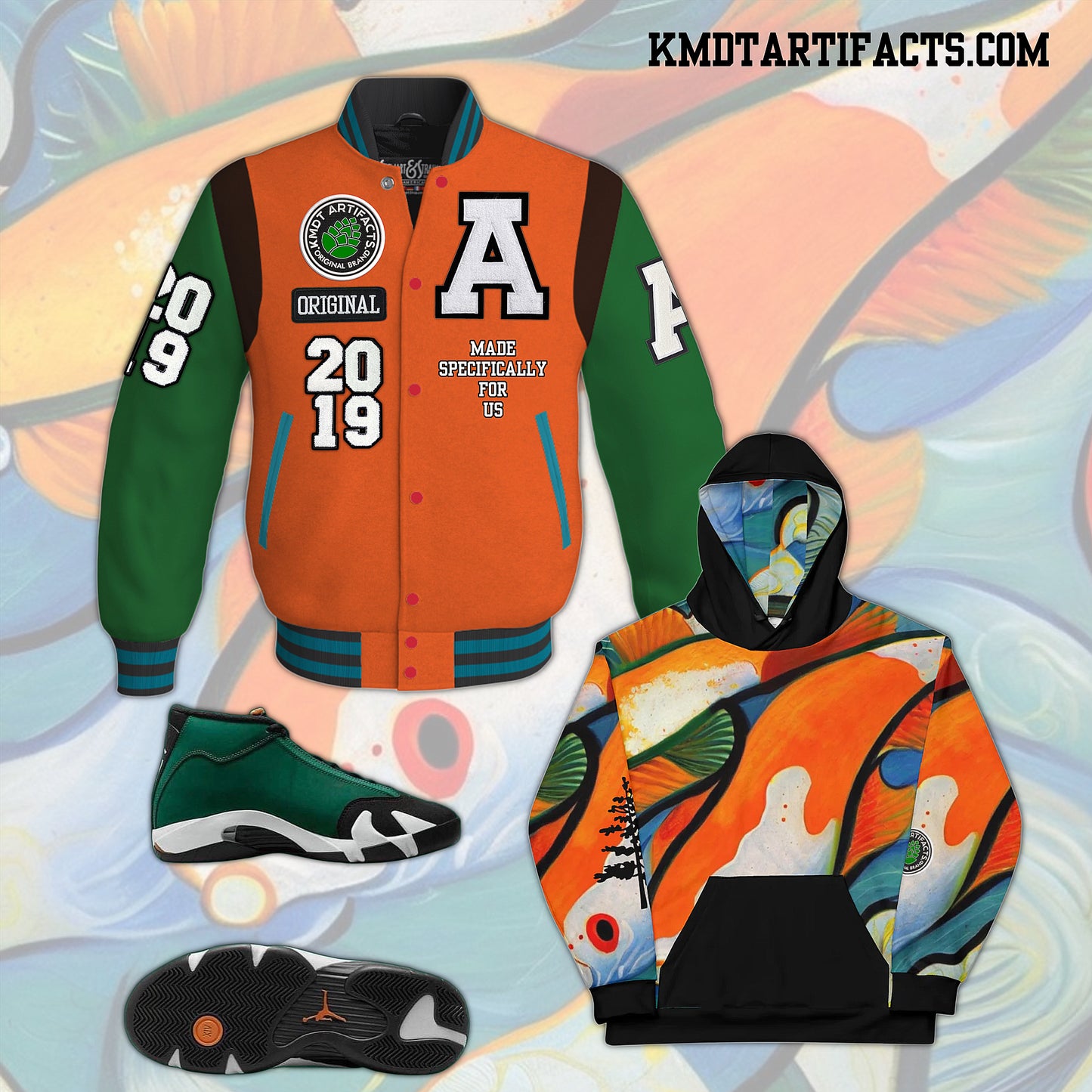 2019 A Letterman KOI FISH