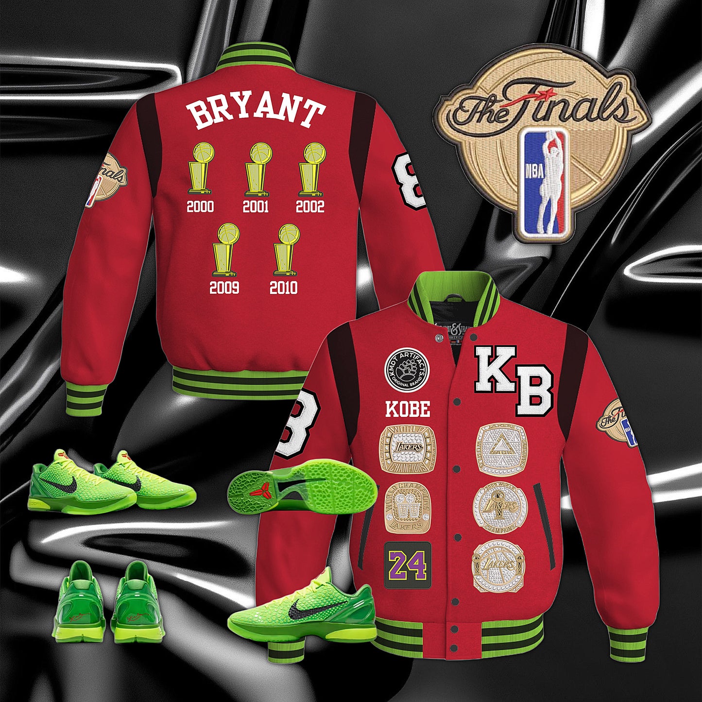 Kobe Reverse Grinch Letterman