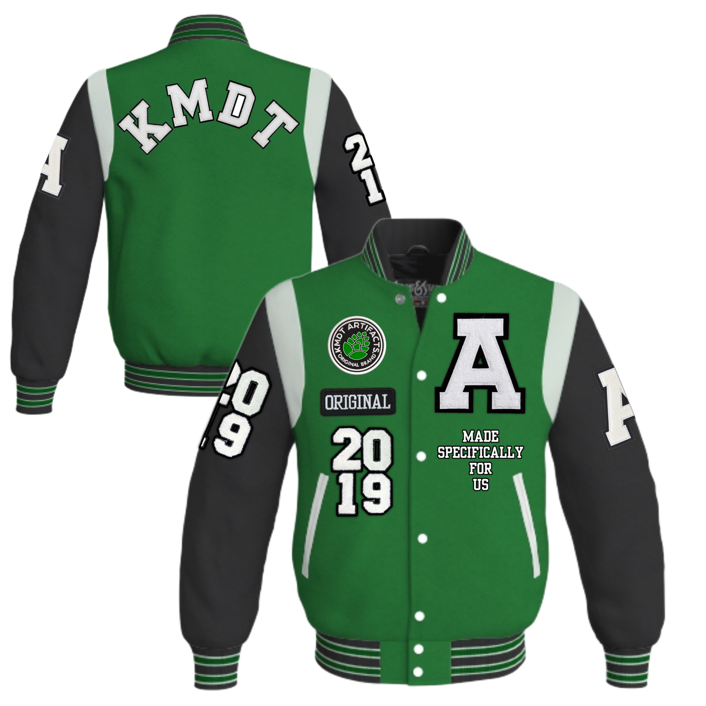 2019 Collection Green Fashion Hoodie & Jogger - AOP