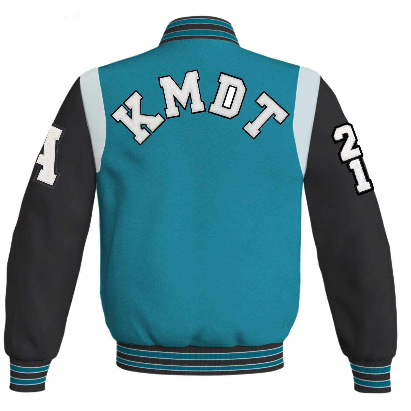 2019 A Letterman Teal/ Black