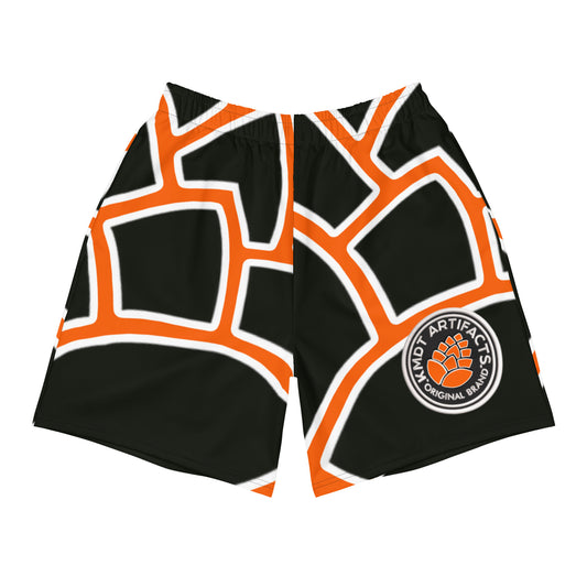 PineCone AO Orange/Blk Men's Recycled Athletic Shorts