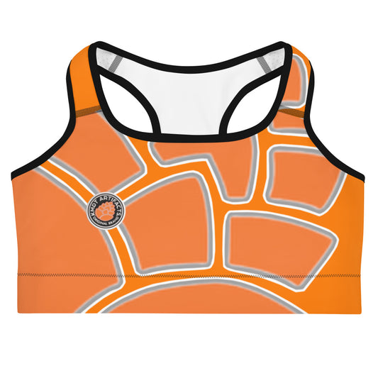 Peach Cone Sports bra