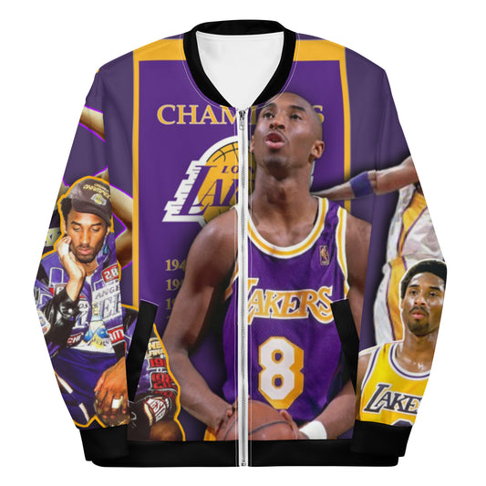 Kobe Collage Unisex Bomber Jacket