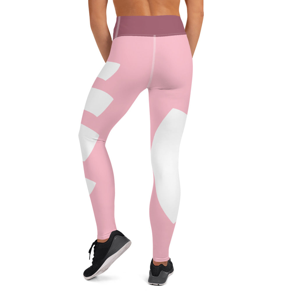 (L) PineCone Allover Yoga Leggings