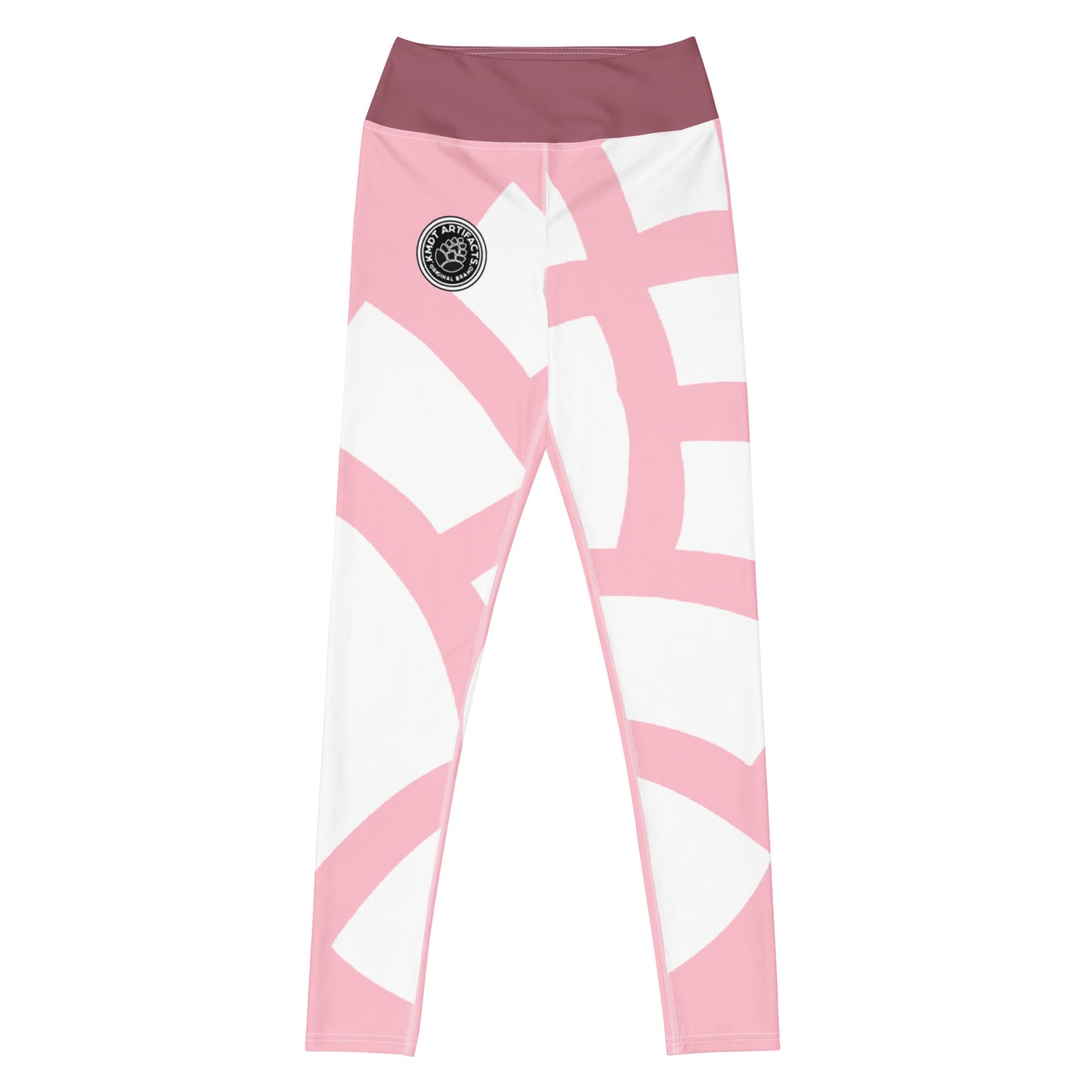 (L) PineCone Allover Yoga Leggings