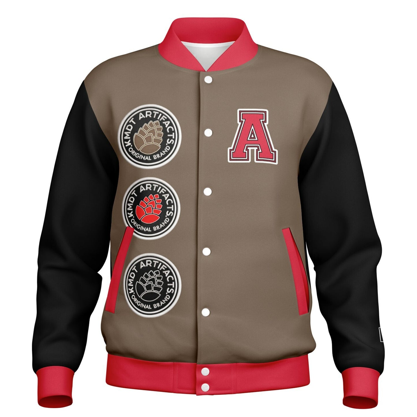 Artifacts Baseball Jacket - AOP