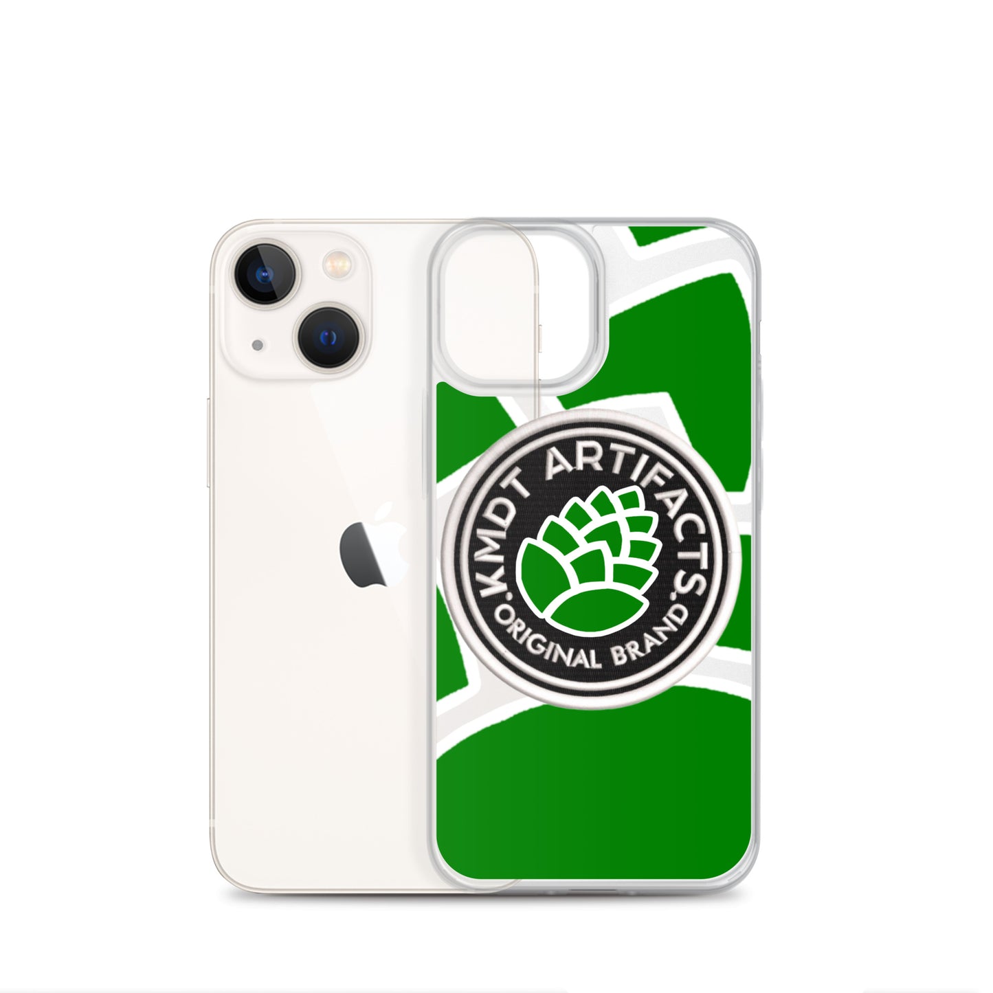 Green Cone Clear Case for iPhone®