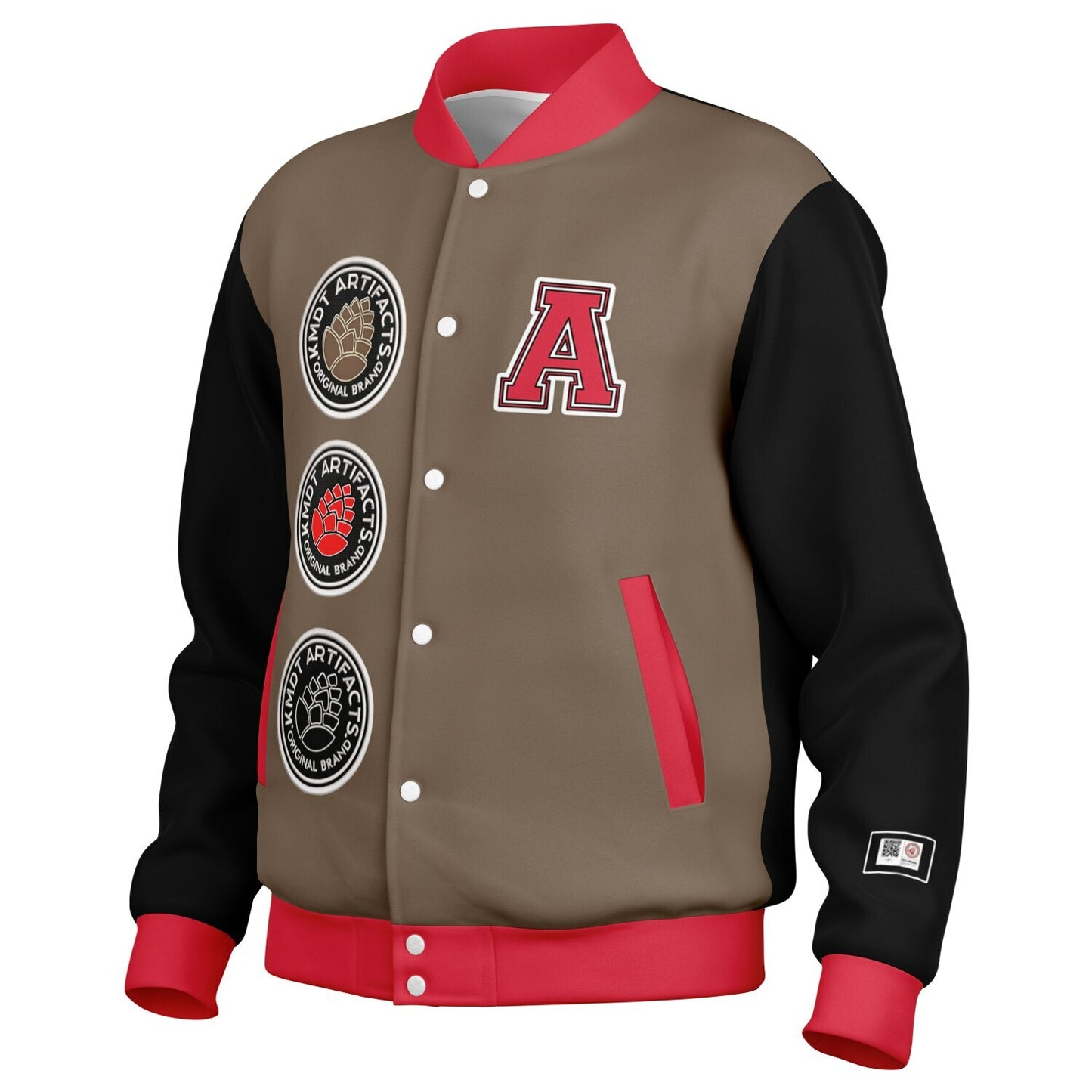 Artifacts Baseball Jacket - AOP