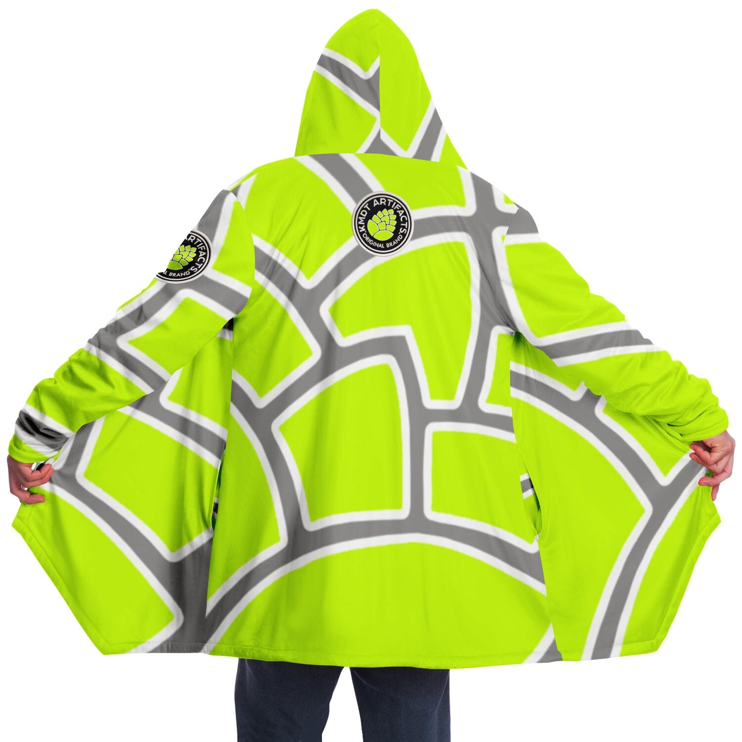 Microfleece Cloak -Safety Cone  AOP