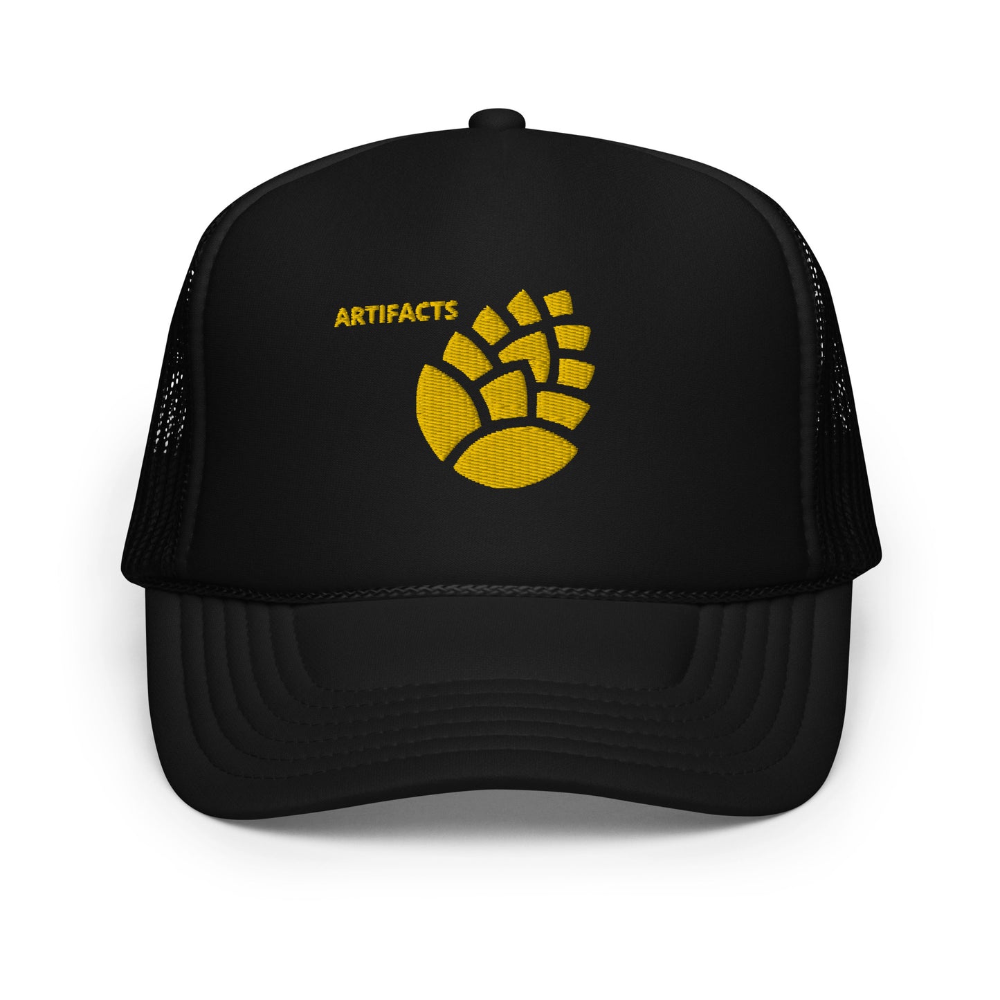 Artifacts Foam trucker hat ( available in navy, black,and red )