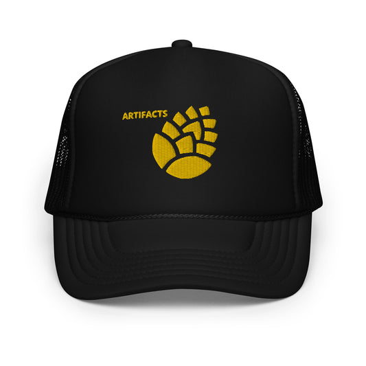 Artifacts Foam trucker hat ( available in navy, black,and red )