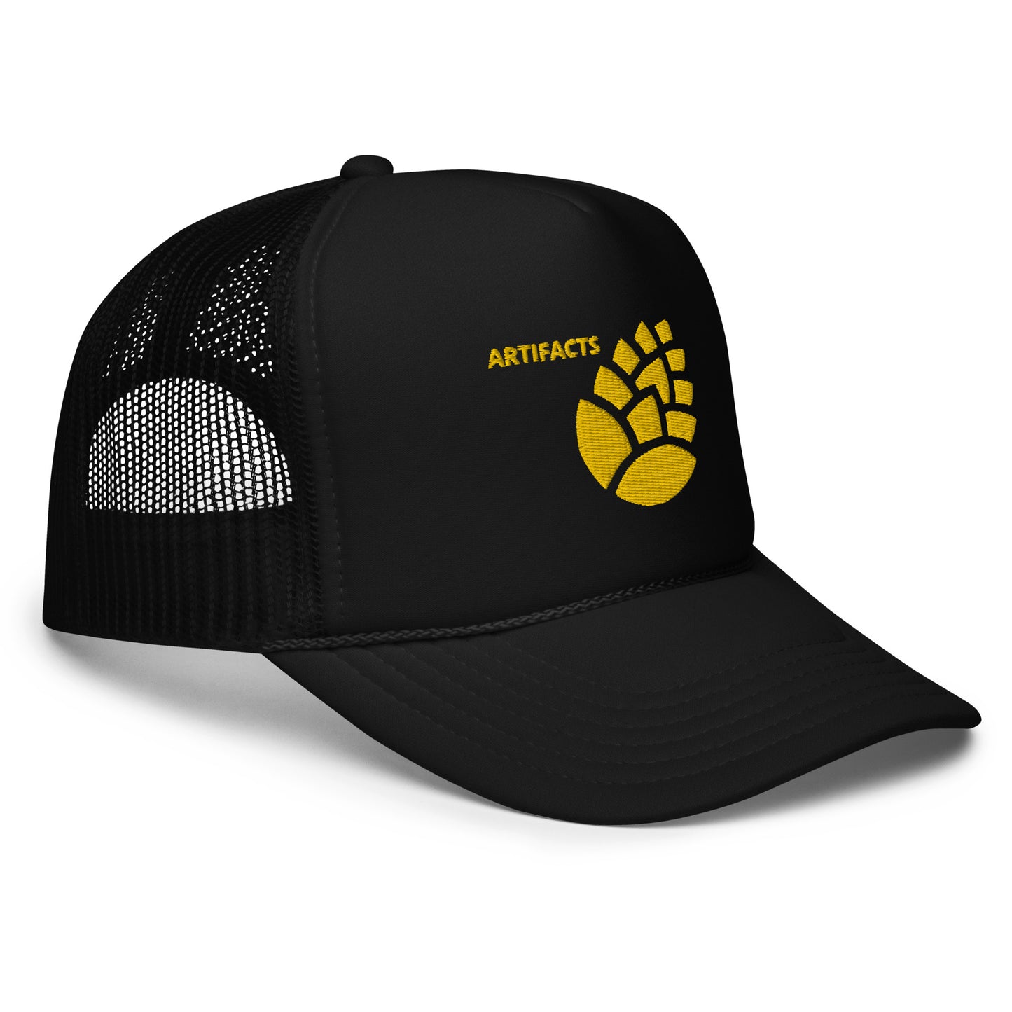 Artifacts Foam trucker hat ( available in navy, black,and red )