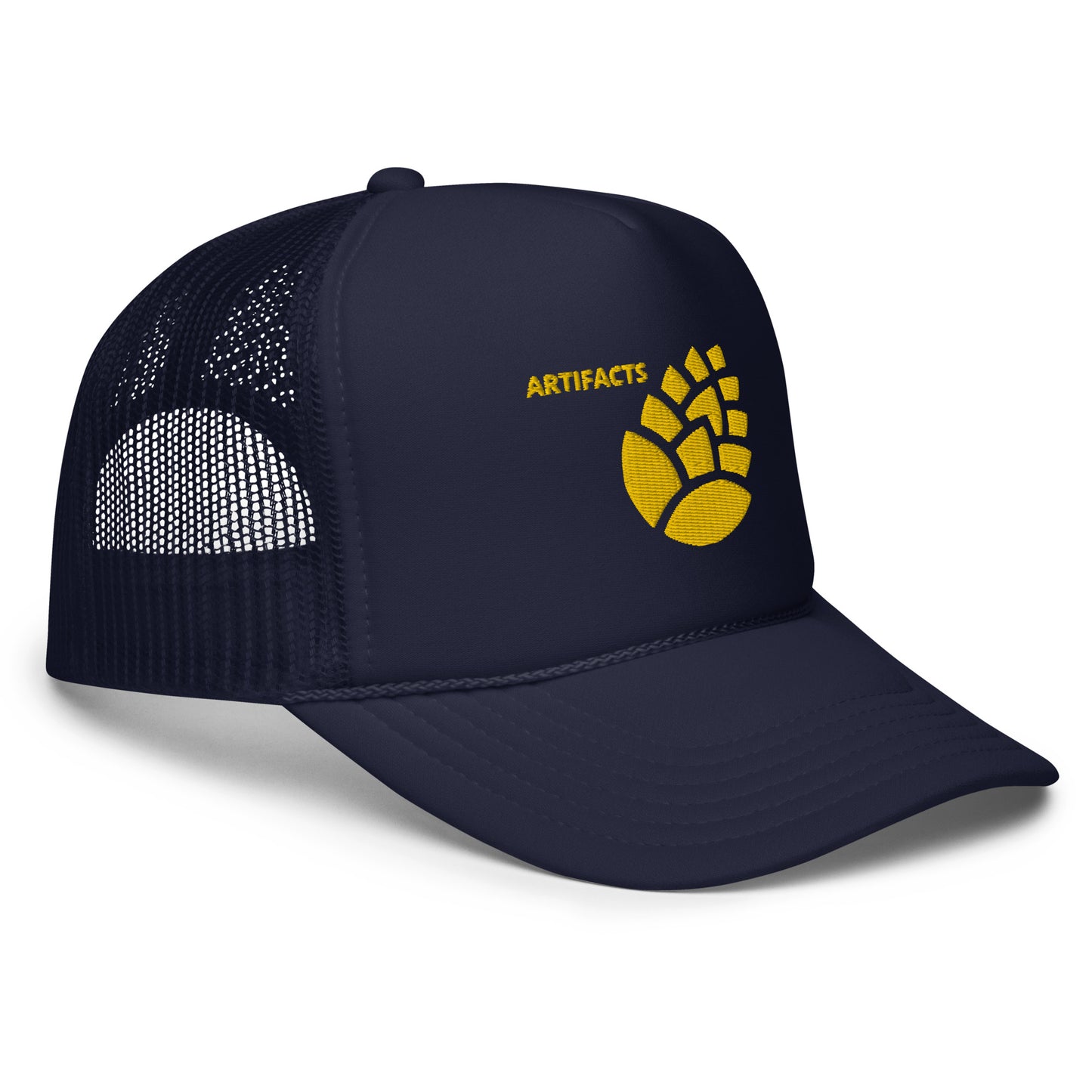 Artifacts Foam trucker hat ( available in navy, black,and red )