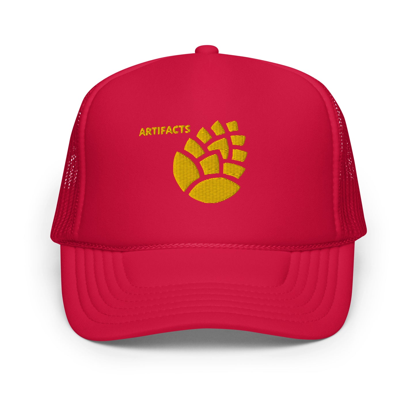 Artifacts Foam trucker hat ( available in navy, black,and red )