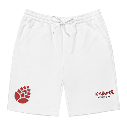 DG Red Cone Men's fleece shorts