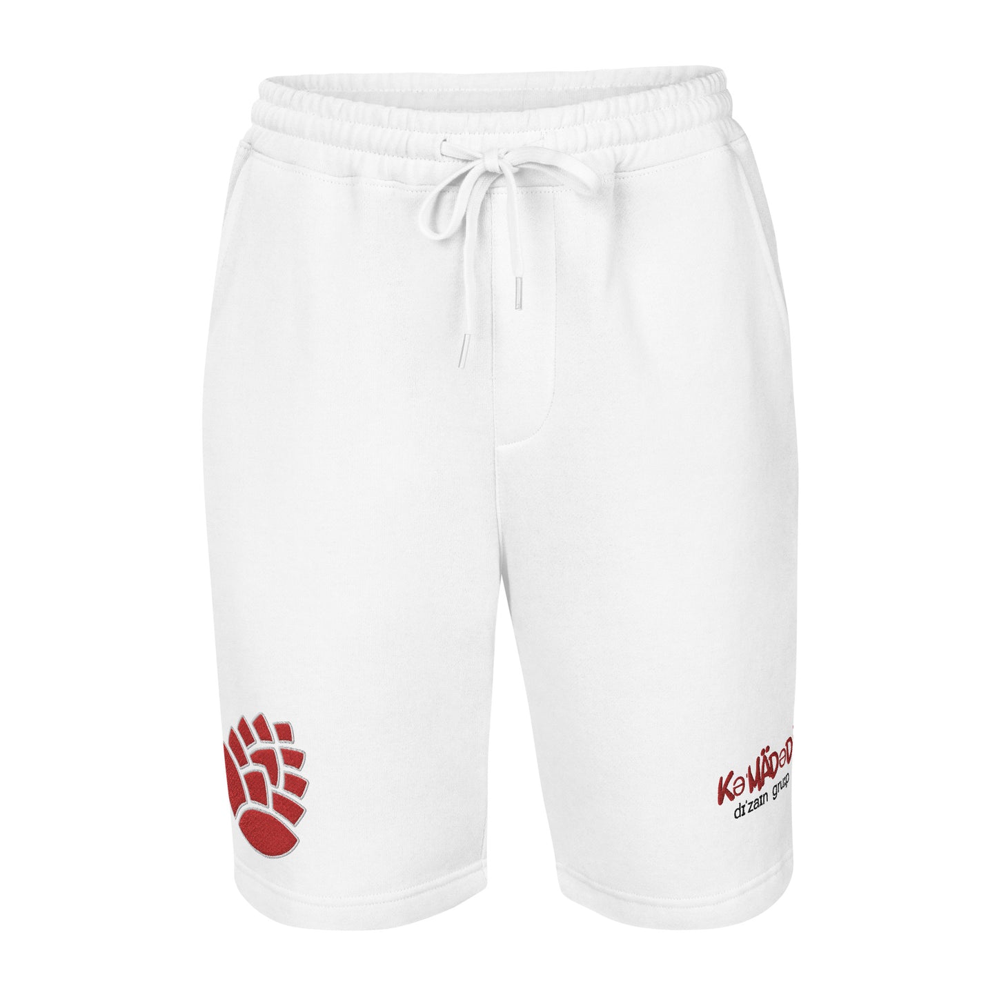 DG Red Cone Men's fleece shorts