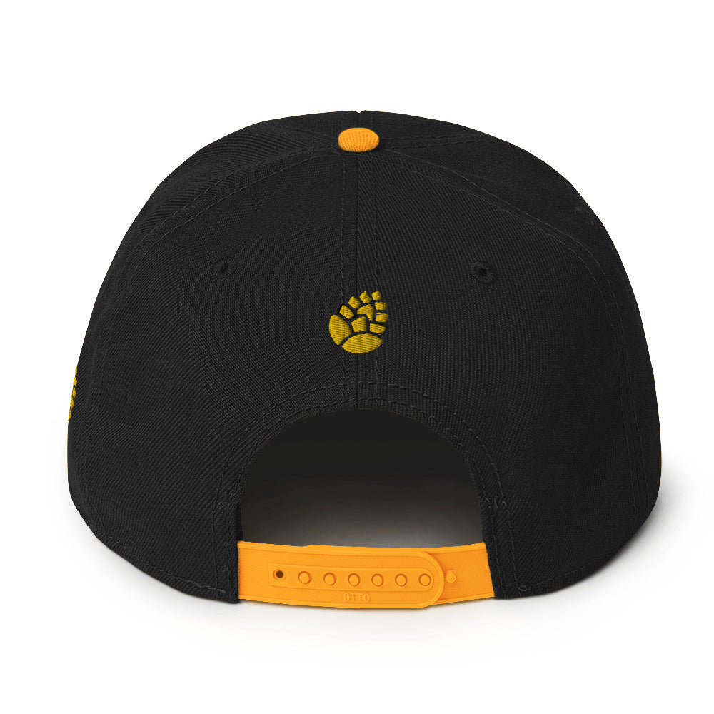 DG Snapback Hat Gold/Blk