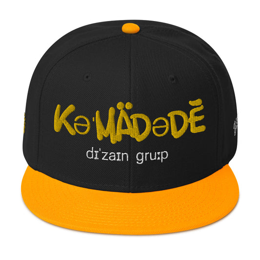 DG Snapback Hat Gold/Blk