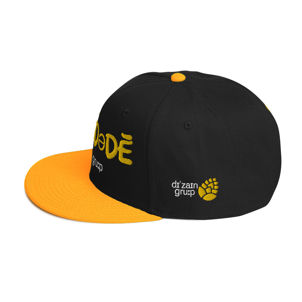 DG Snapback Hat Gold/Blk