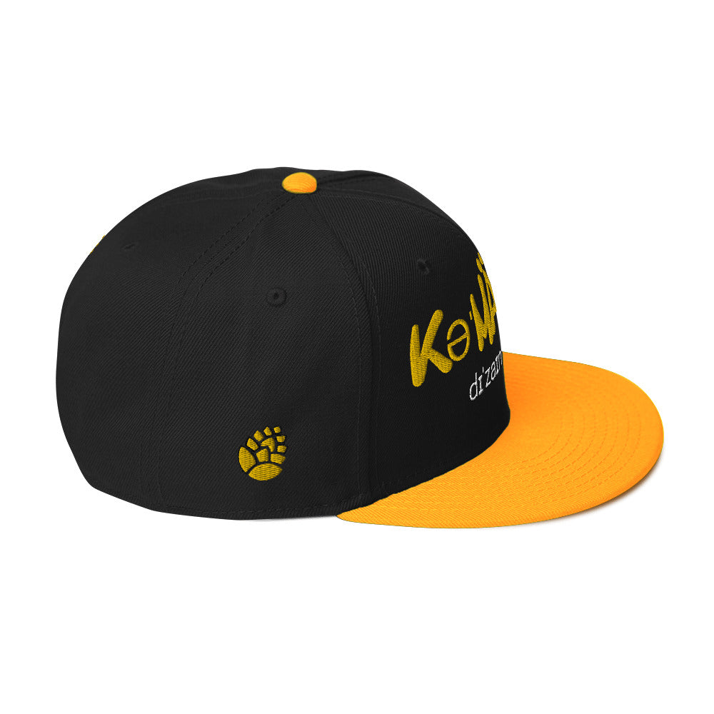 DG Snapback Hat Gold/Blk