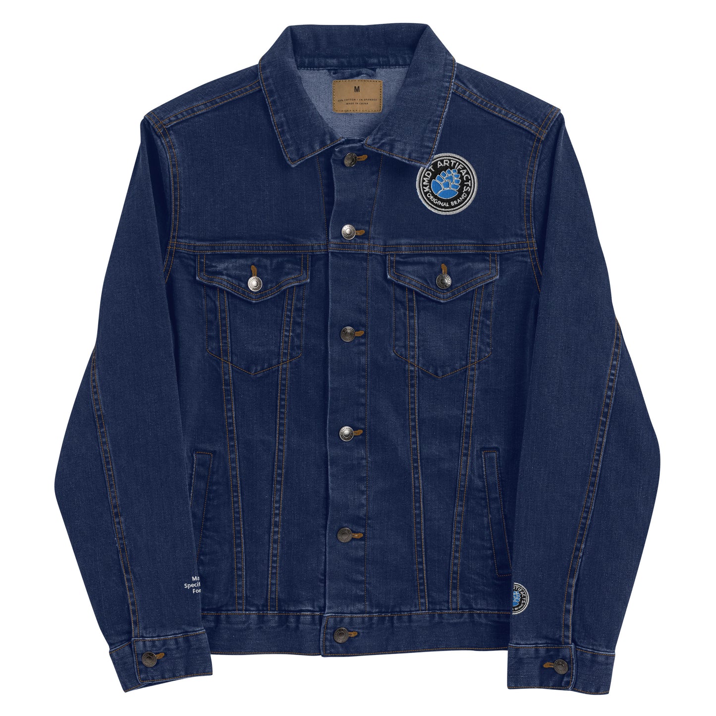 KMDT Sky/Blu Unisex denim jacket