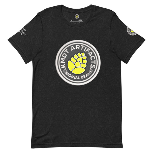 KMDT yellow/Blk Unisex t-shirt