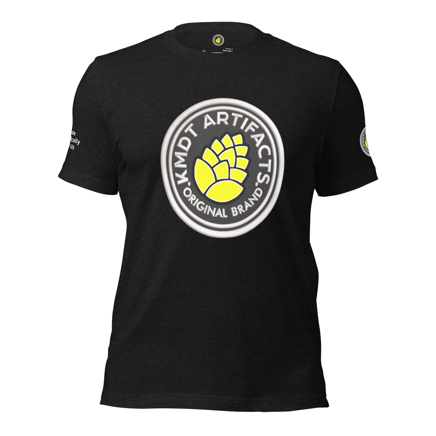 KMDT yellow/Blk Unisex t-shirt