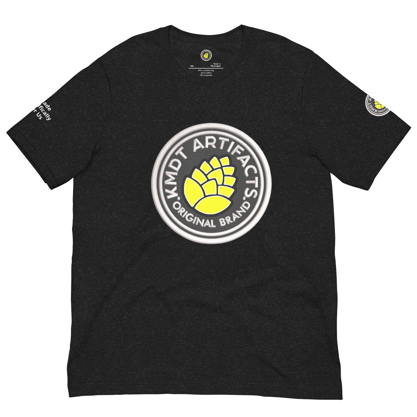 KMDT yellow/Blk Unisex t-shirt