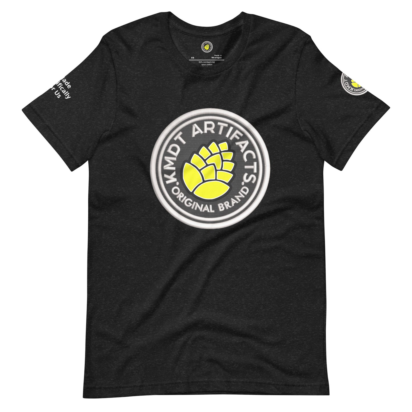 KMDT yellow/Blk Unisex t-shirt