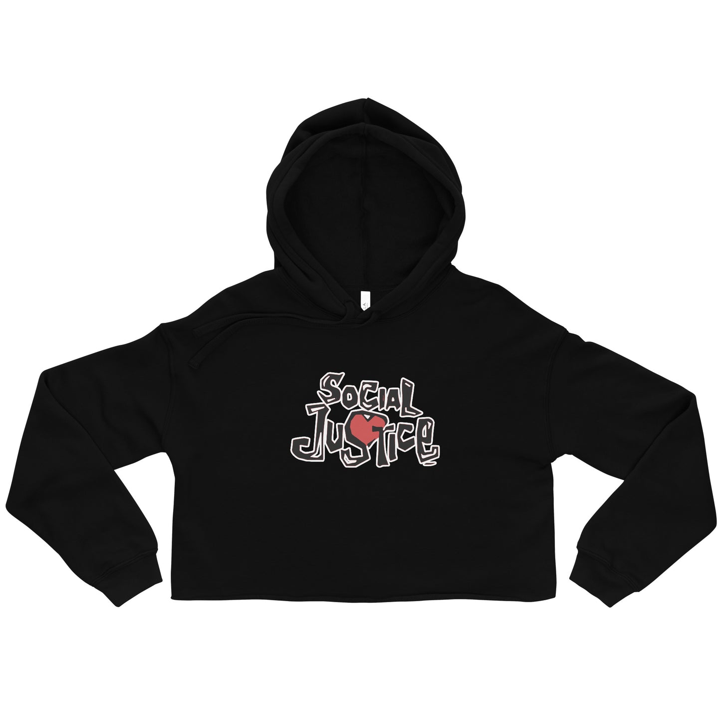 ( BHM) Social Justice Crop Hoodie