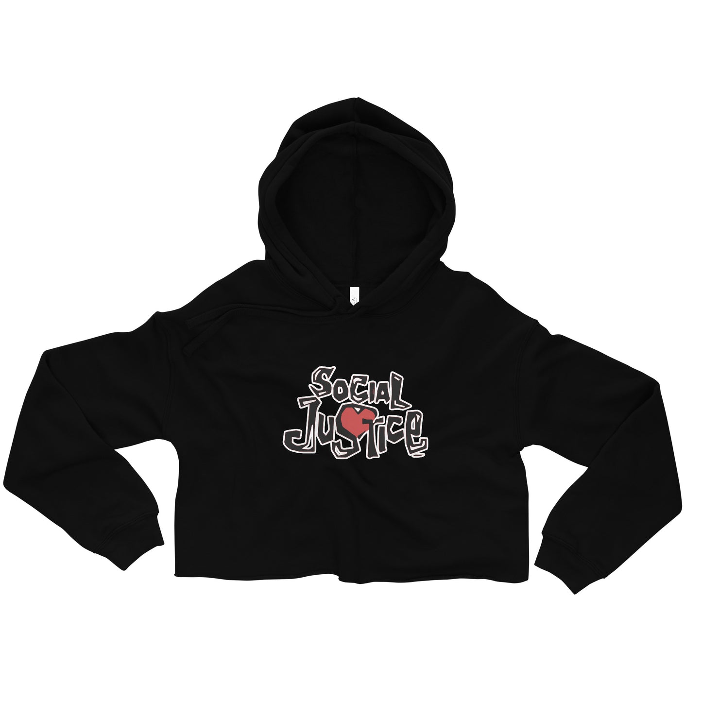 ( BHM) Social Justice Crop Hoodie