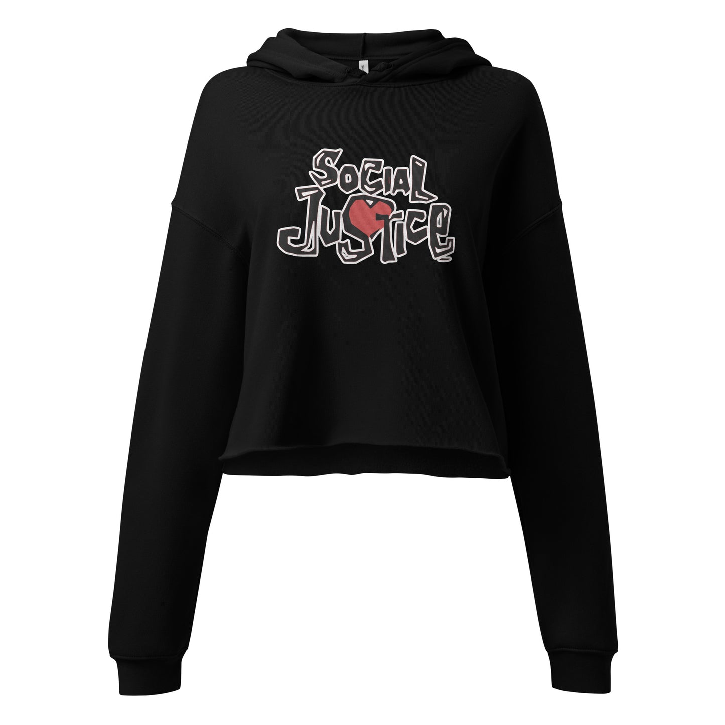 ( BHM) Social Justice Crop Hoodie