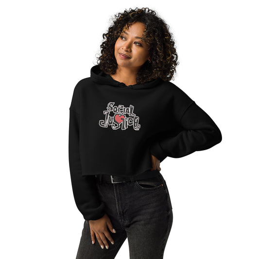 ( BHM) Social Justice Crop Hoodie