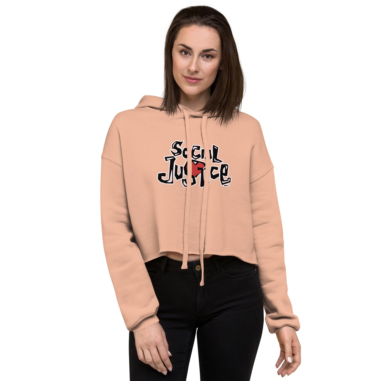 ( BHM) Social Justice Crop Hoodie