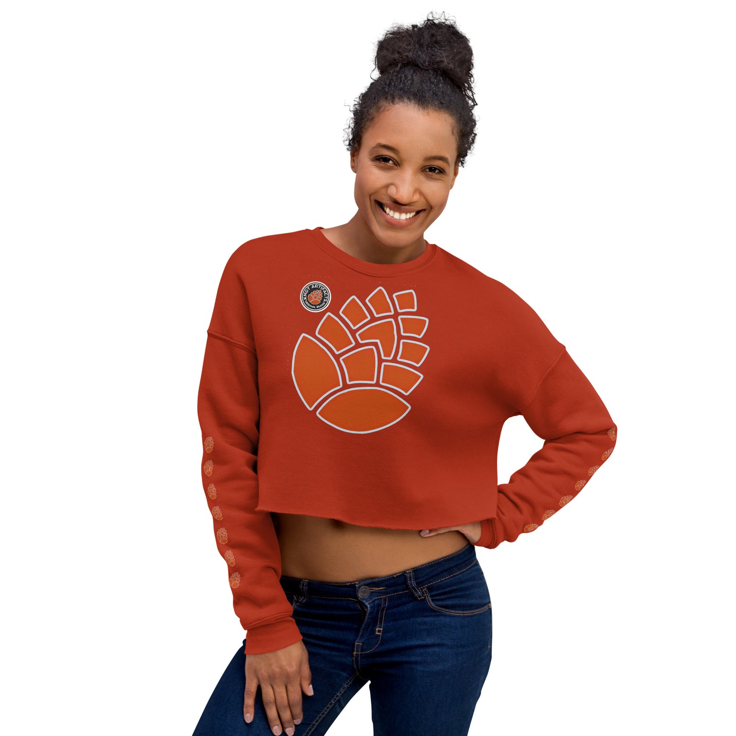 Artifacts Fashion Show Crop Sweatshirt