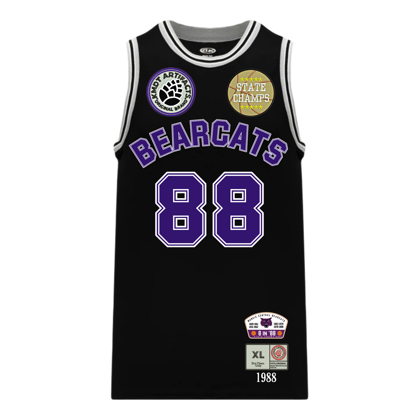 Bearcats 88 Throwback ( black)