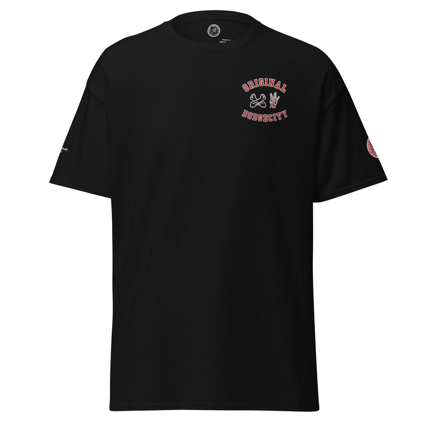 Dodge City red Men's classic tee