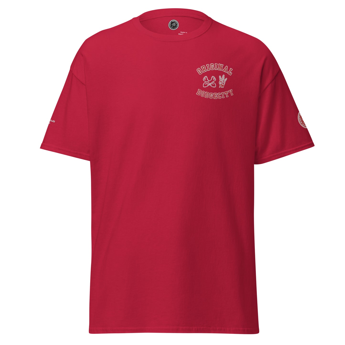 Dodge City red Men's classic tee