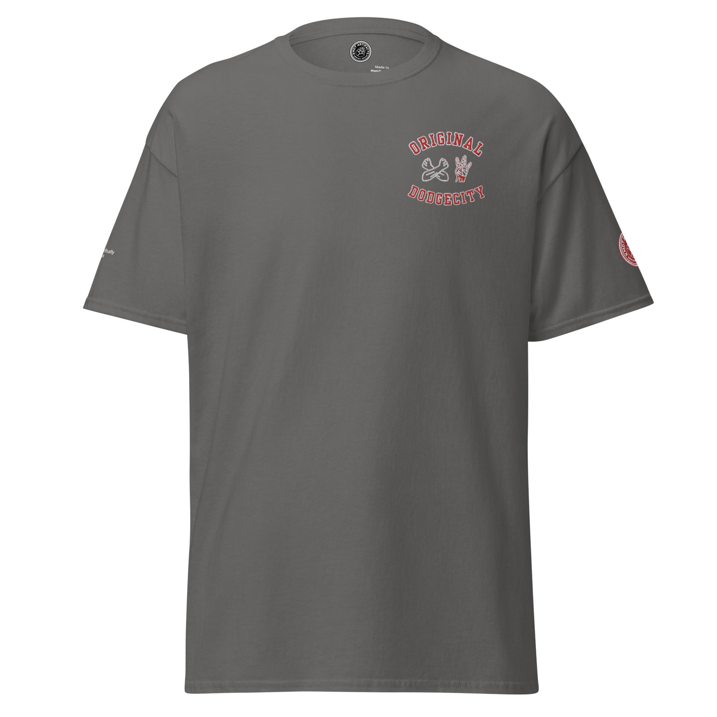 Dodge City red Men's classic tee